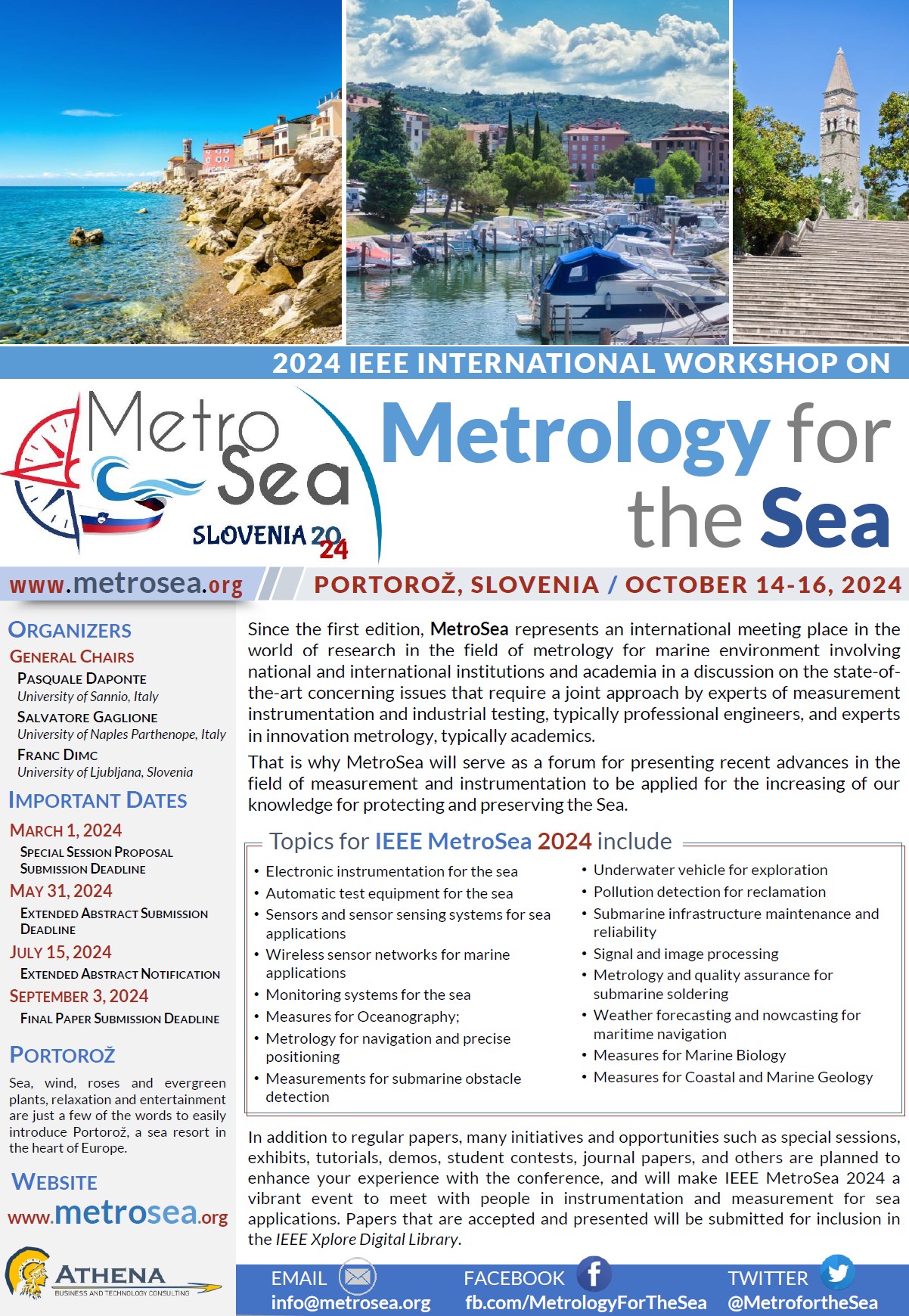 Call for Papers IEEE MetroSea 2024